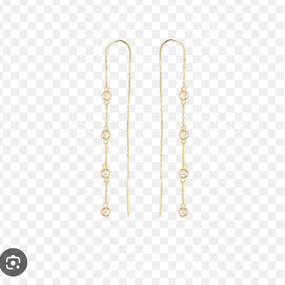 Elegant Gold Threader Earrings